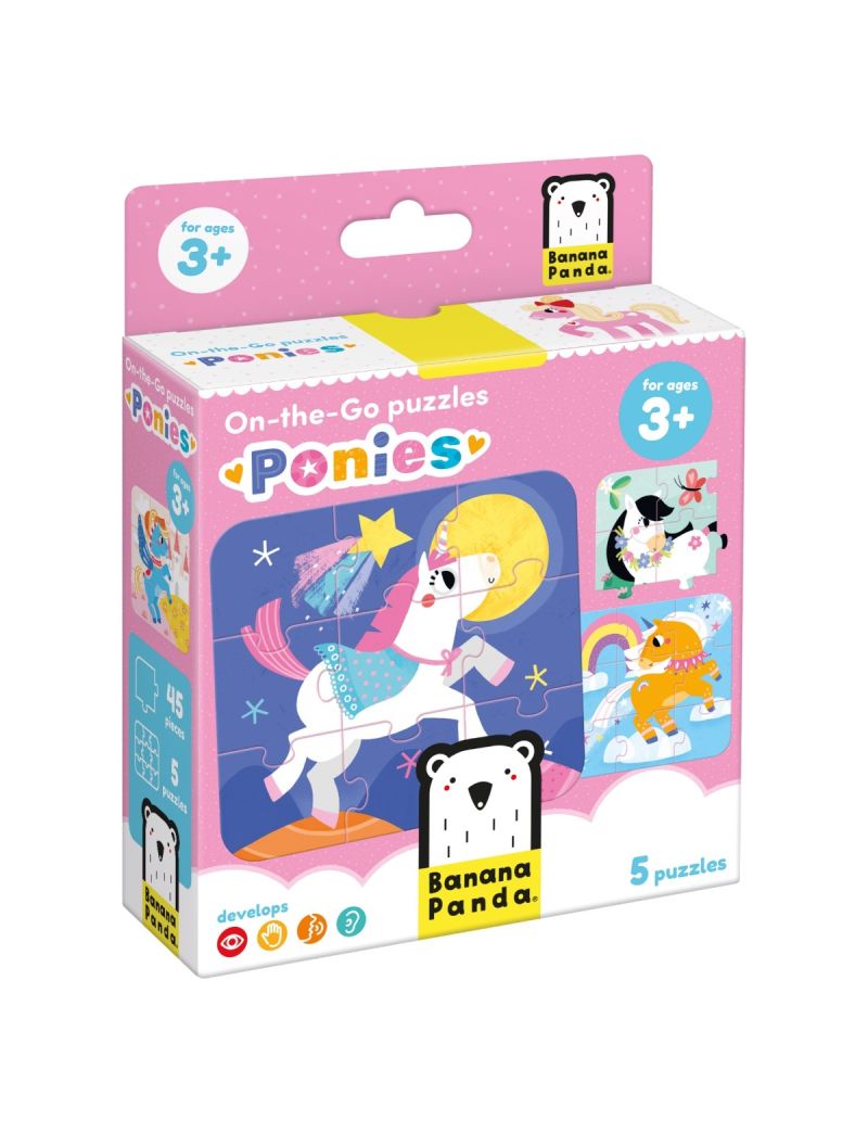 Banana Panda On-the-Go Puzzles Ponies