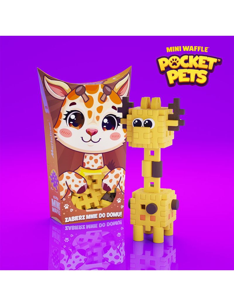 Marioinex Mini Waffle - Pocket Pets Girafa