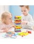 TopBright Torre de Madeira Jenga Animais