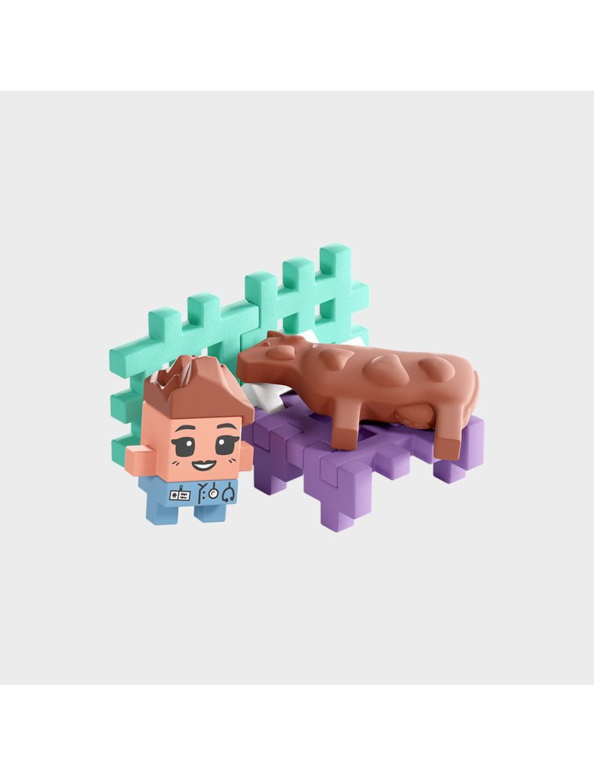 Marioinex Mini Waffle Veteinário Lady Cottage