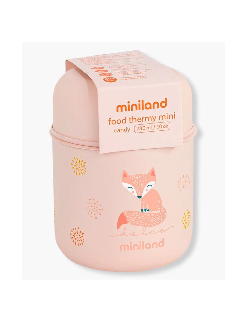 Miniland Termo para Sólidos Candy 280ml - Rosa