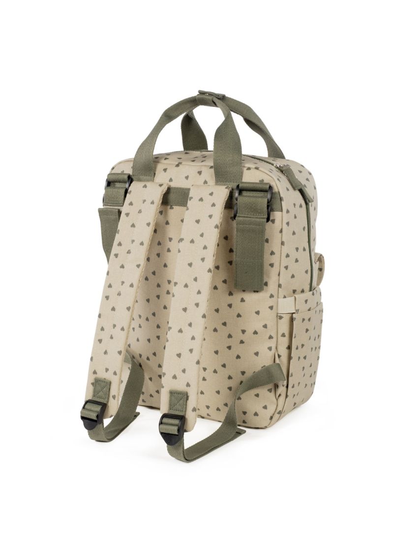 WALKING MUM MOCHILA POPPY HEARTS MOSS