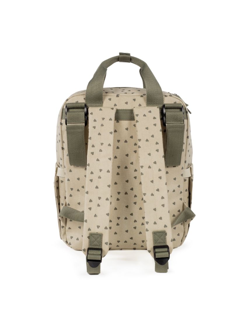 WALKING MUM MOCHILA POPPY HEARTS MOSS