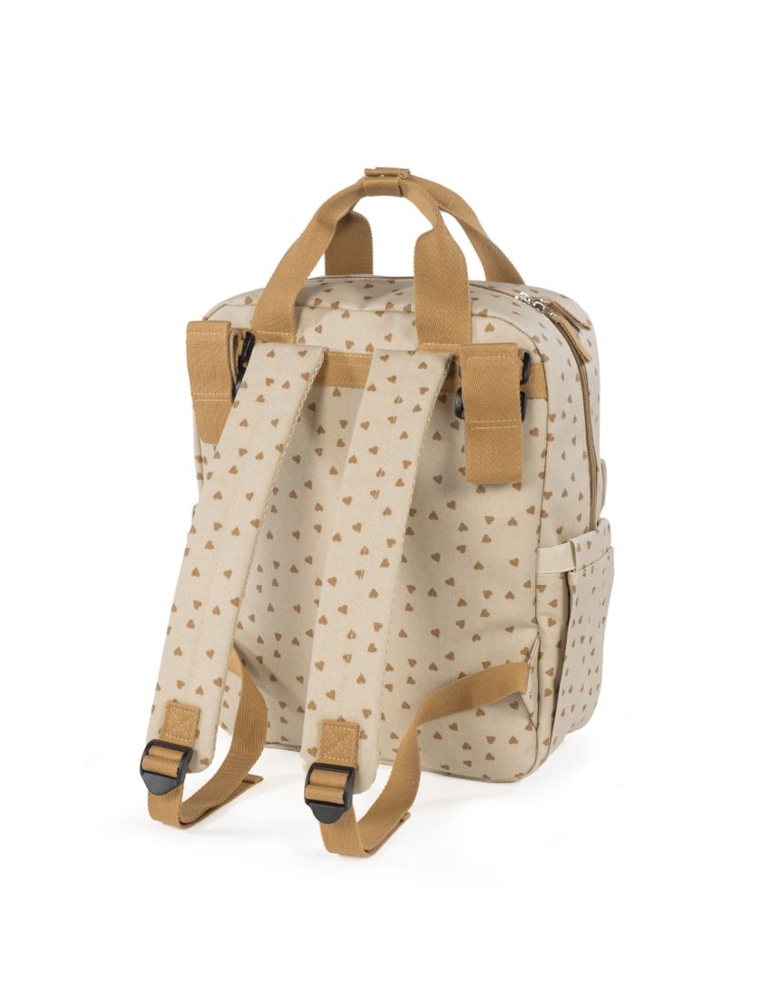 WALKING MUM MOCHILA POPPY HEARTS CINNAMON