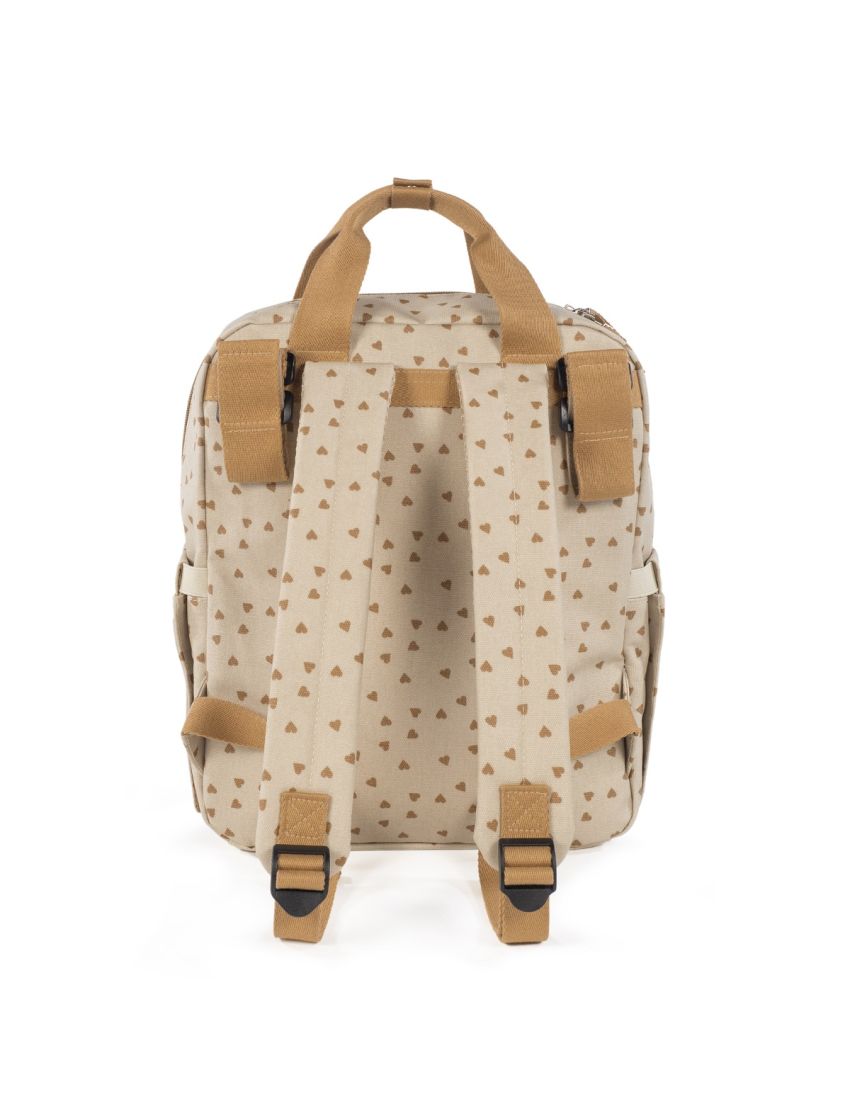 WALKING MUM MOCHILA POPPY HEARTS CINNAMON