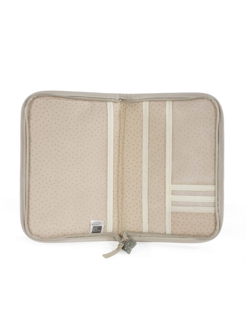 WALKING MUM PORTA-DOCUMENTOS POPPY DOTS MOSS