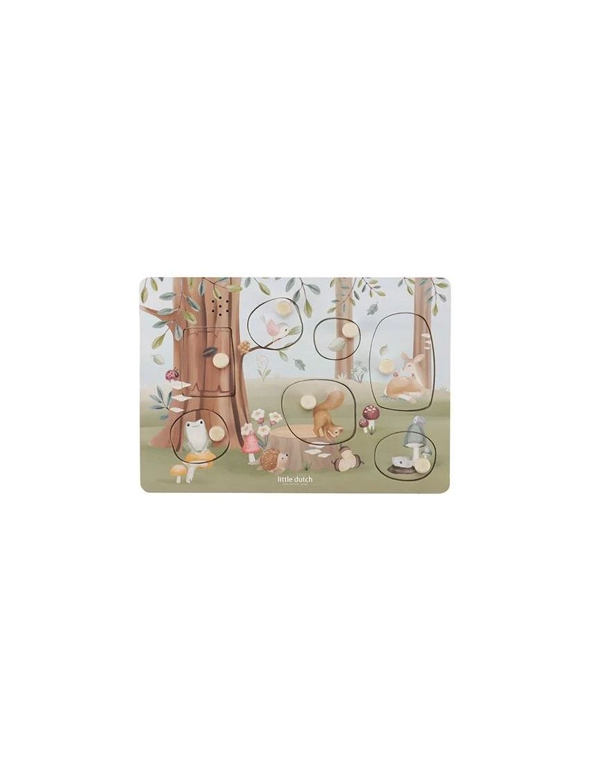 Little Dutch Puzzle de Sons – Forest Friends FSC