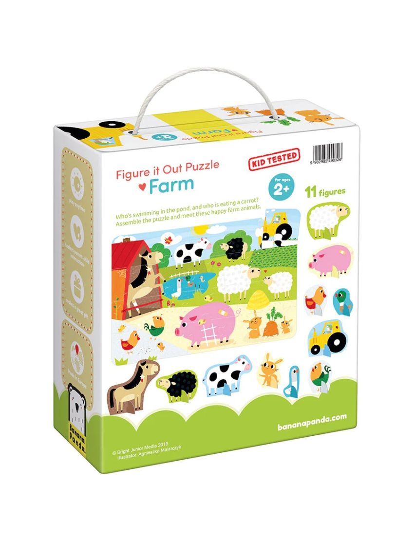 Banana Panda Puzzle Figure it Out Farm +2 anos