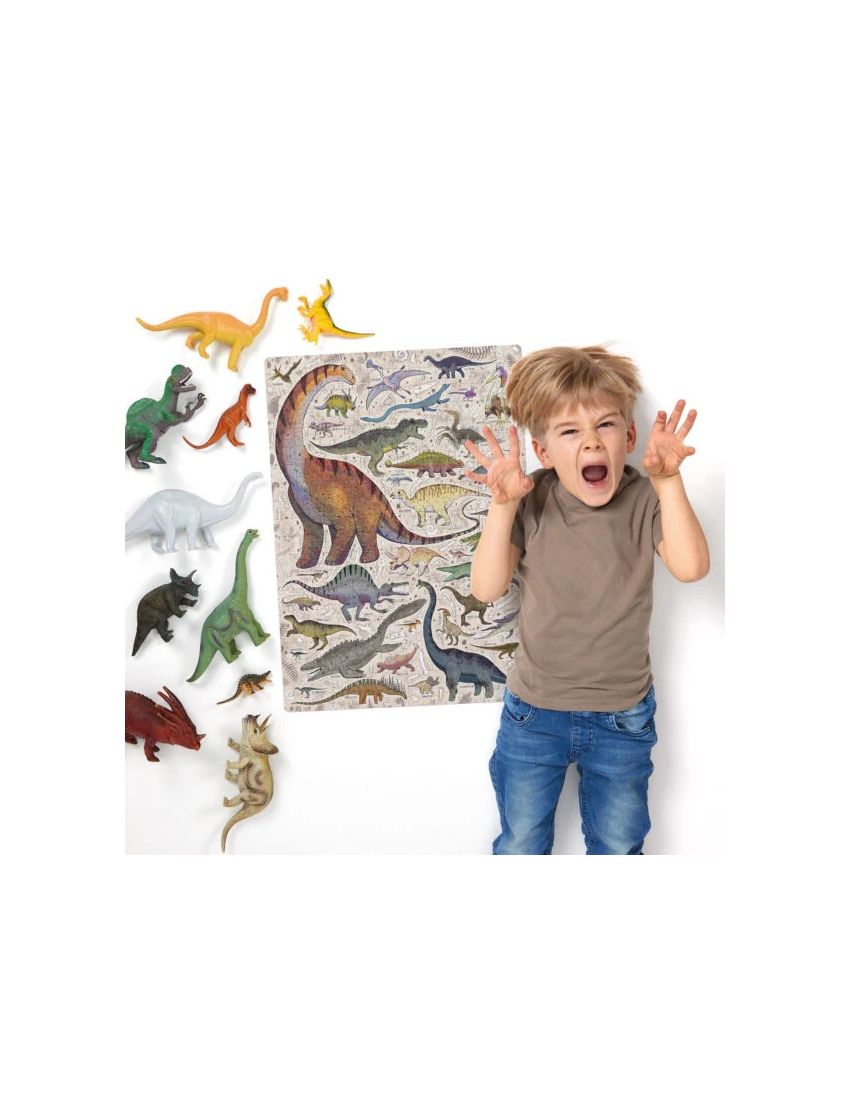 Banana Panda Puzzle Dinossauros