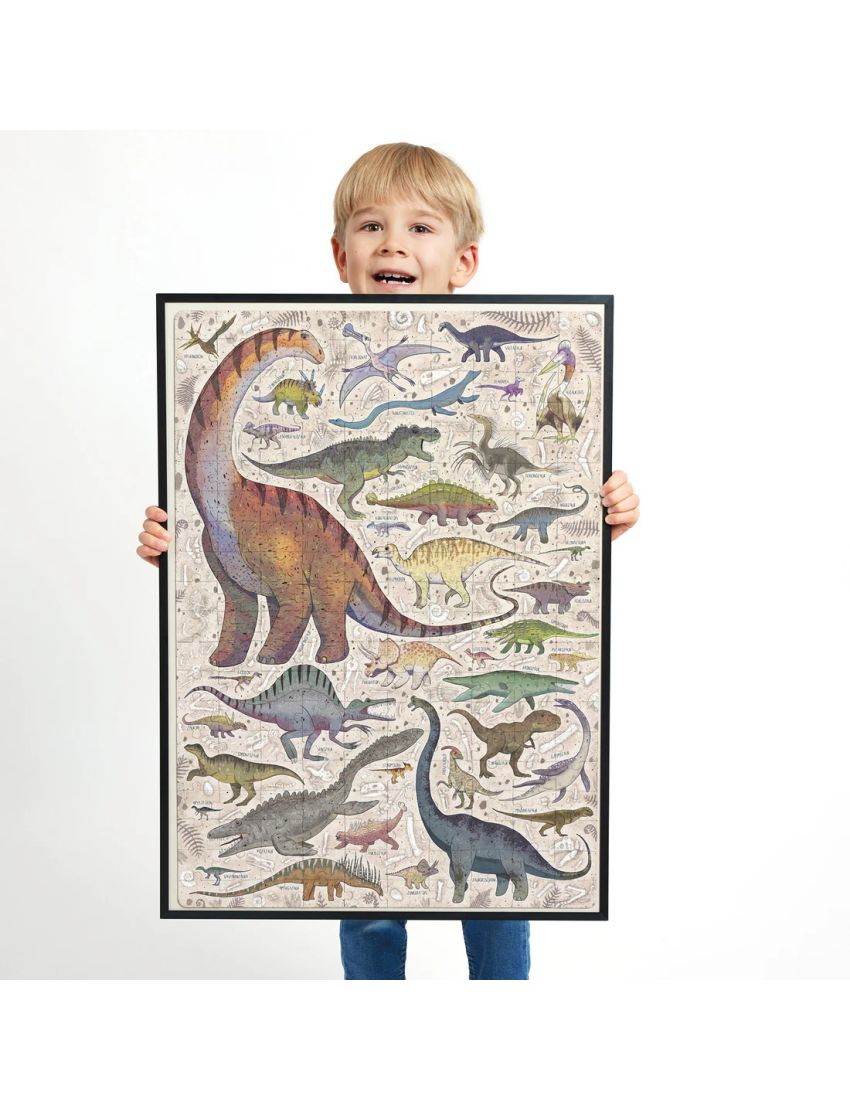 Banana Panda Puzzle Dinossauros