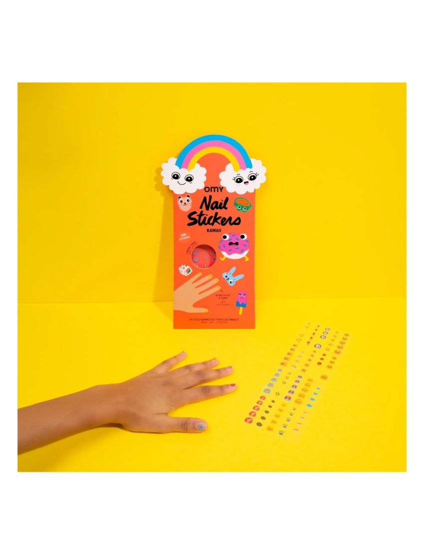 OMY Stickers Para Unhas Kawaii