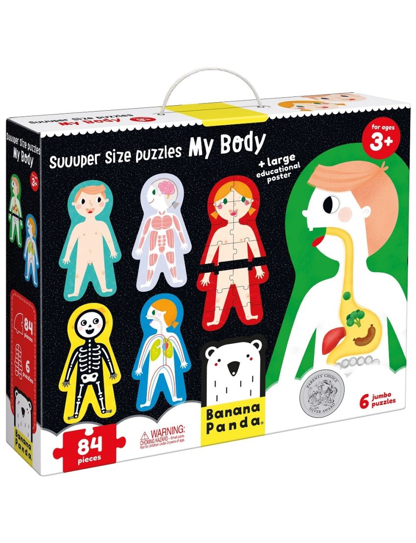 Banana Panda Puzzle My Body