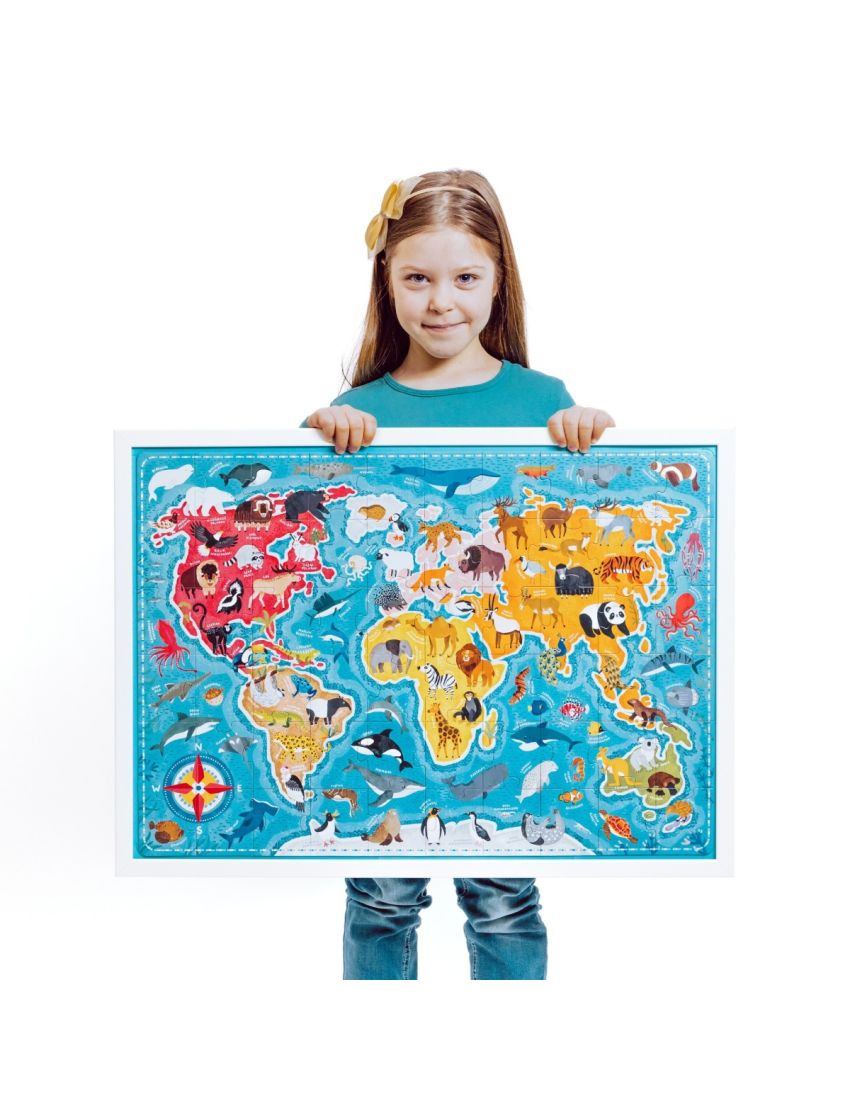 Banana Panda Puzzle Animais do Mundo