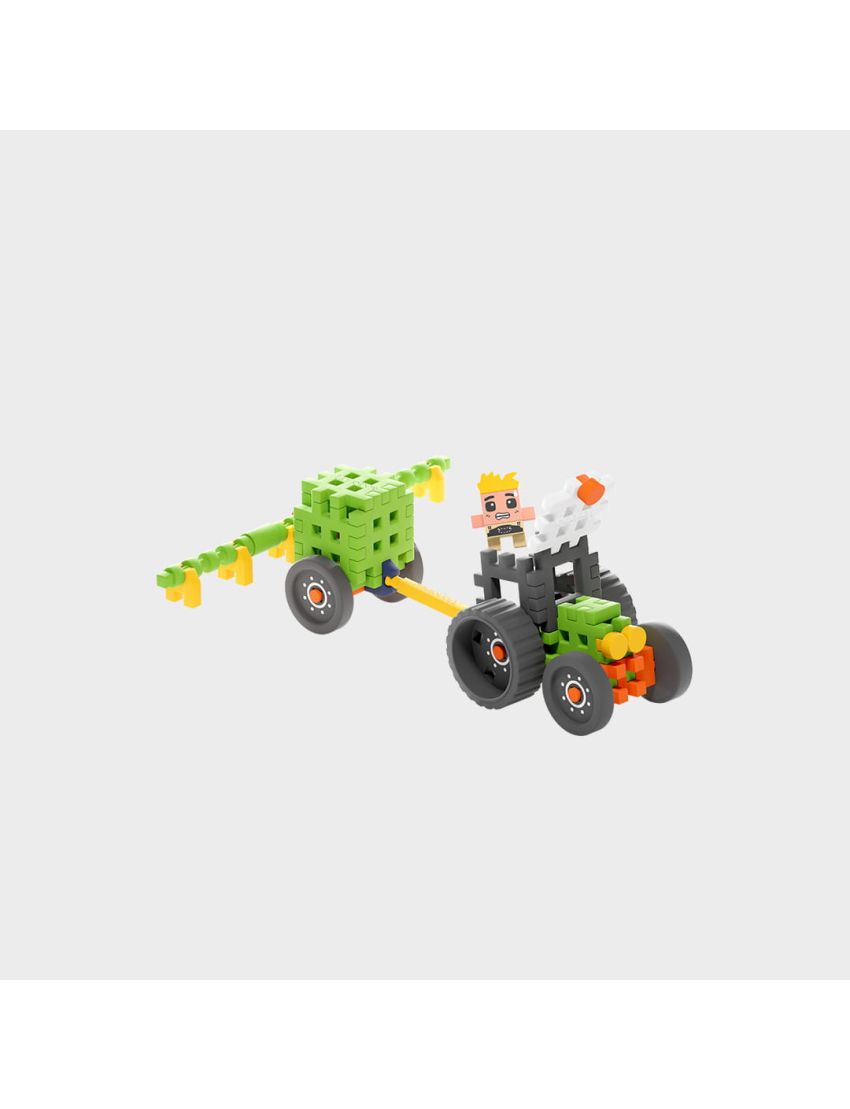 Marioinex Mini Waffle Agricultor Com Trator