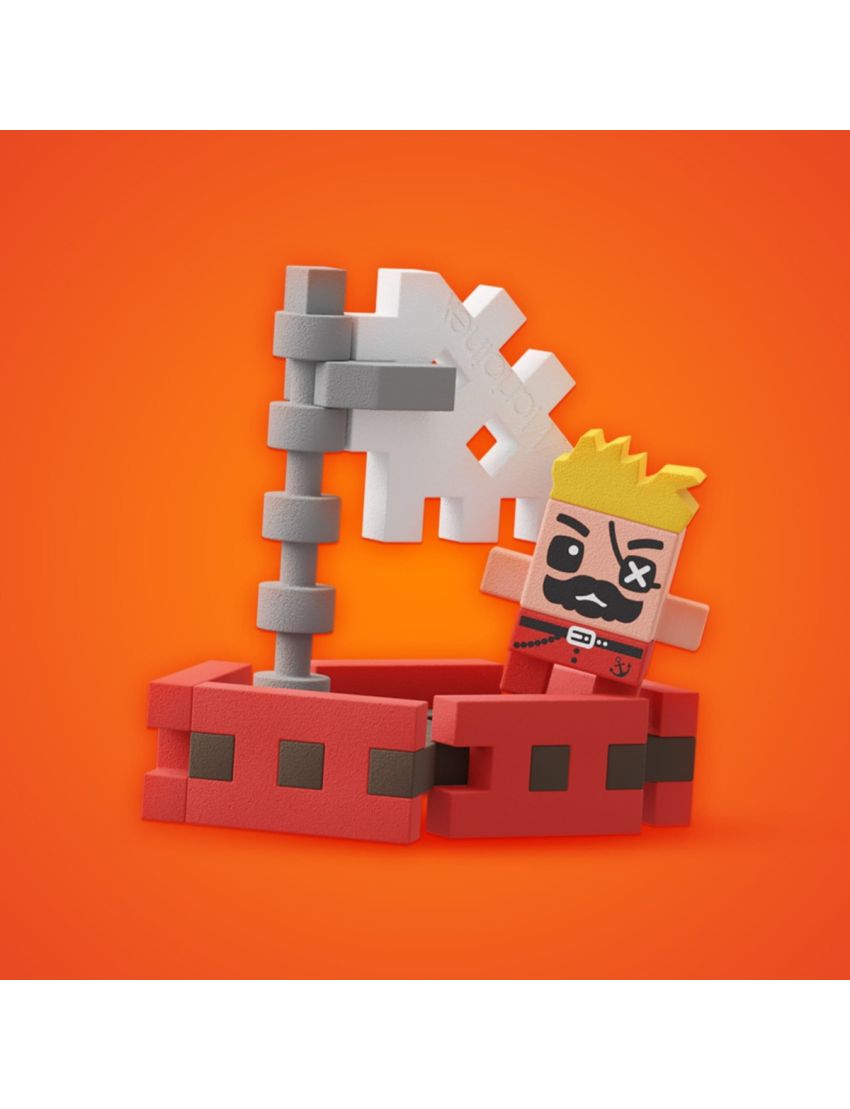 Marioinex Mini Waffle Surprise – Figura Mistério + Construção