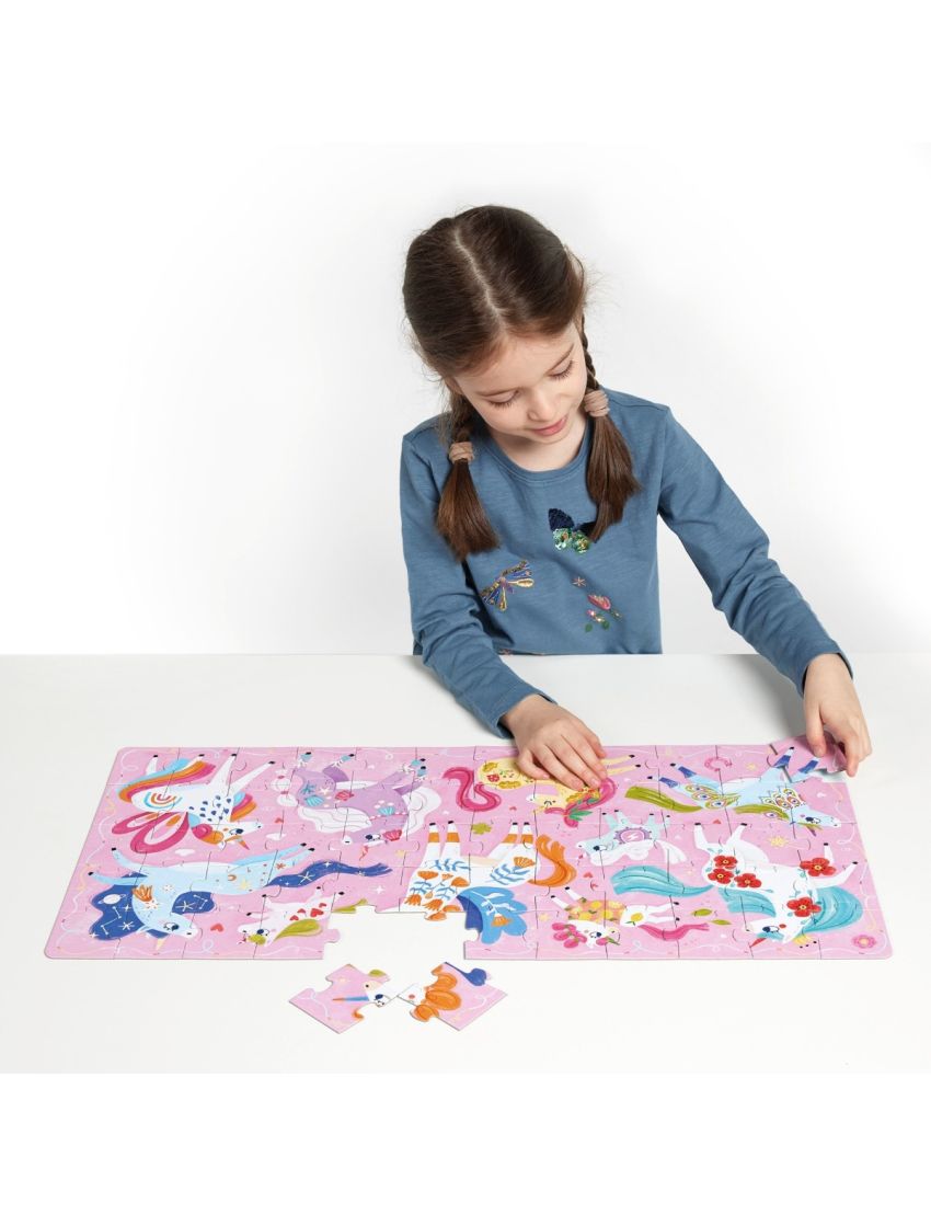 Banana Panda Puzzle I love Unicorns