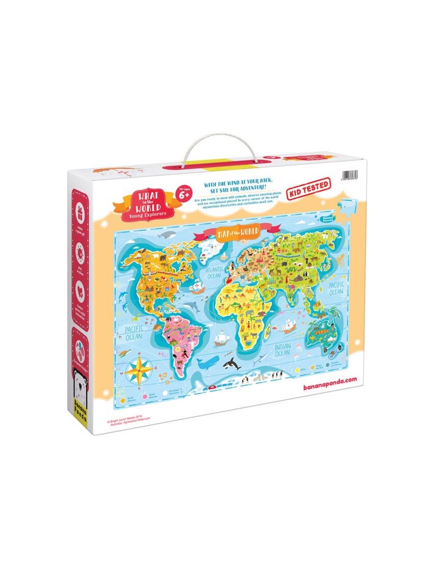 Banana Panda Puzzle O Que Há No Mundo Pequenos Exploradores