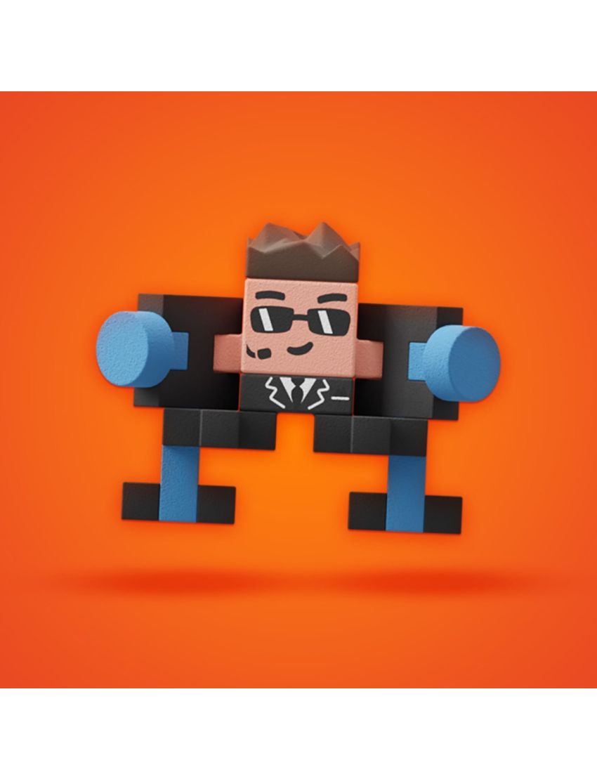 Marioinex Mini Waffle Surprise – Figura Mistério + Construção