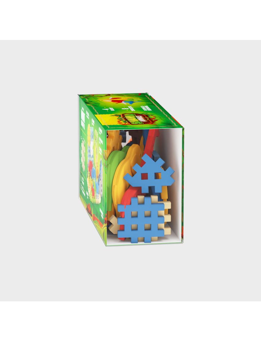 Marioinex Mini Waffle - Animals SAVANNA 50 pcs