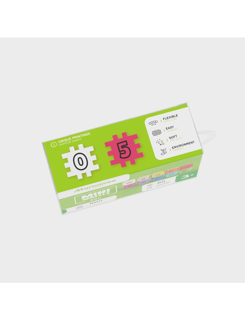 Marioinex Mini Waffle EDU Cubos Matemáticos