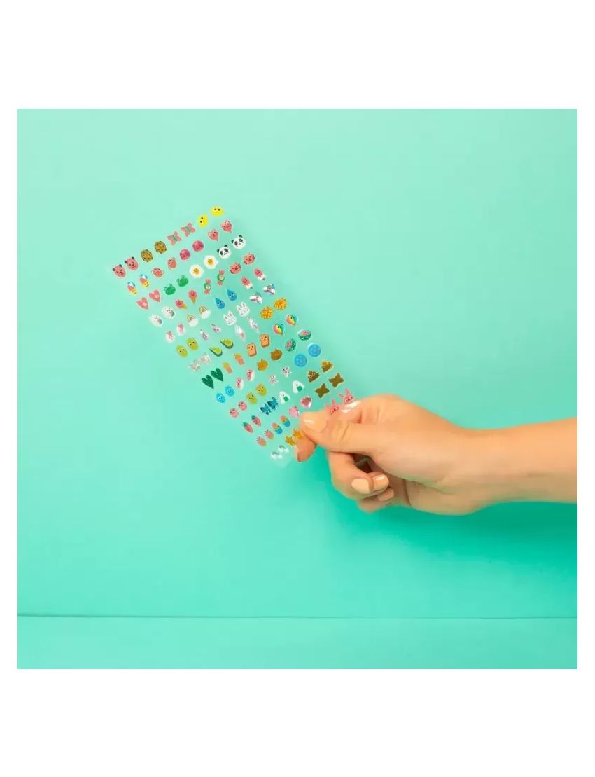 OMY Brincos Autocolantes Kawii