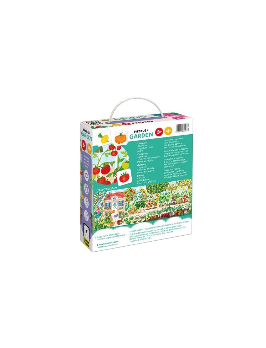 Banana Panda Puzzle + Garden +3 Anos