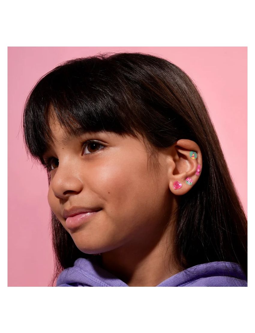 OMY Brincos Autocolantes Lily