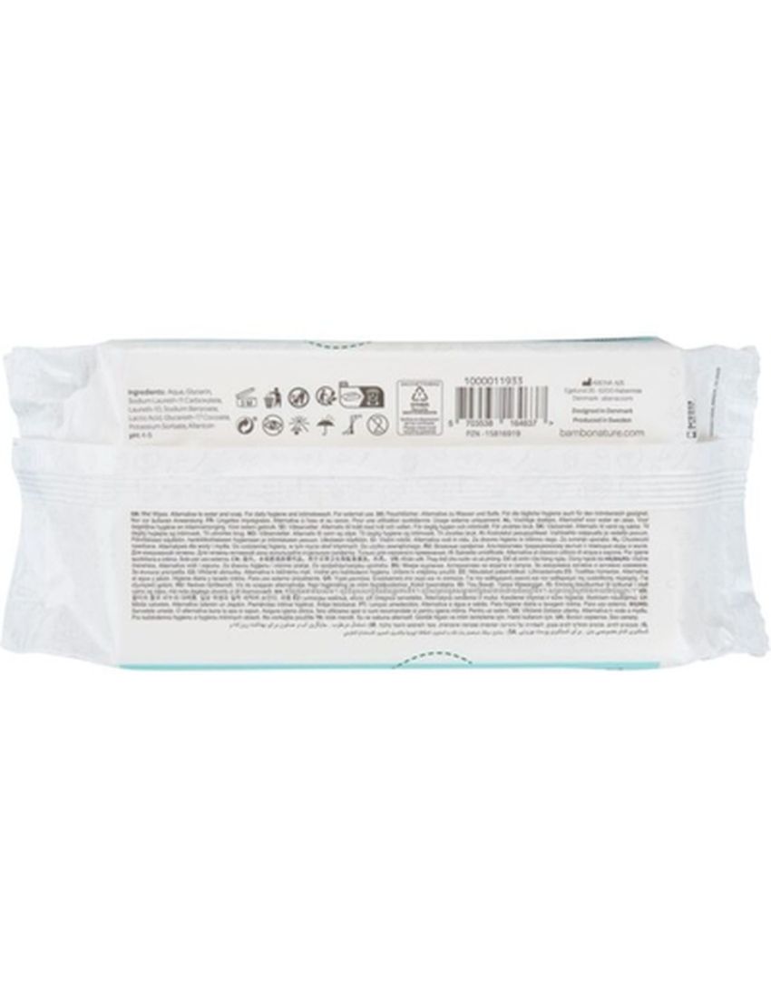Baby Wet Wipes Plastic Free - 50 toalhitas