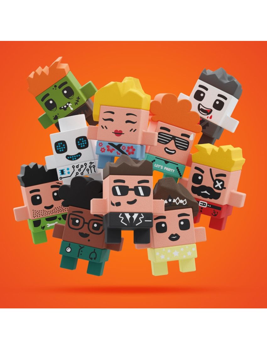 Marioinex Mini Waffle Surprise – Figura Mistério + Construção