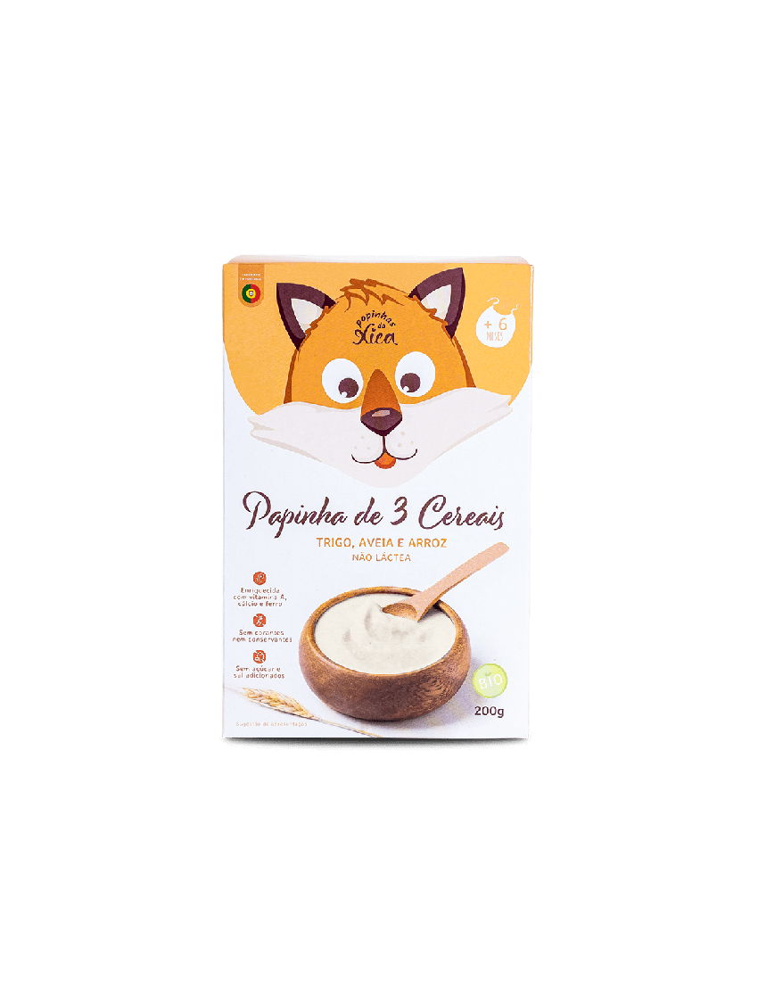 Papinha de 3 Cereais