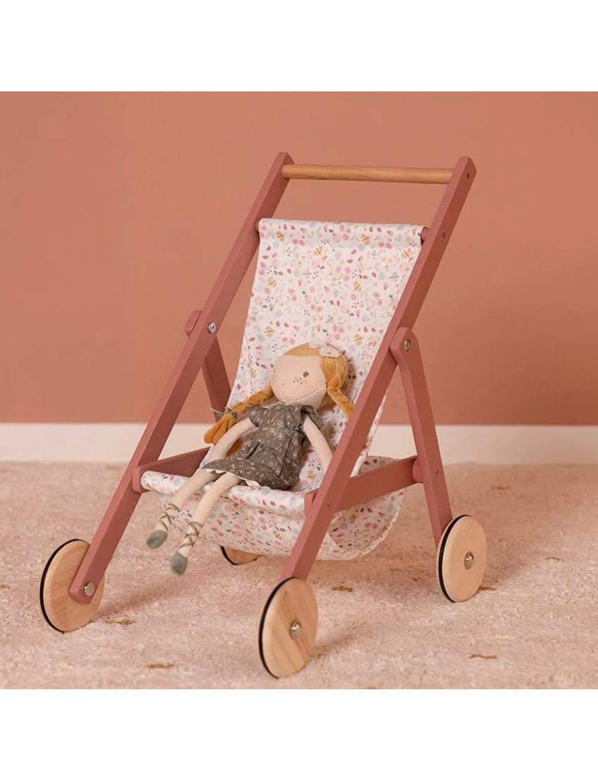 Carrinho de Bonecas | Doll Stroller FSC – Flowers & Butterflies