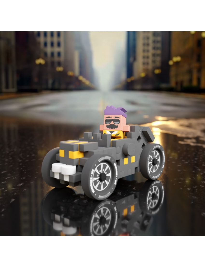 Marioinex Mini Waffle Race Car Jeremy 50 pcs