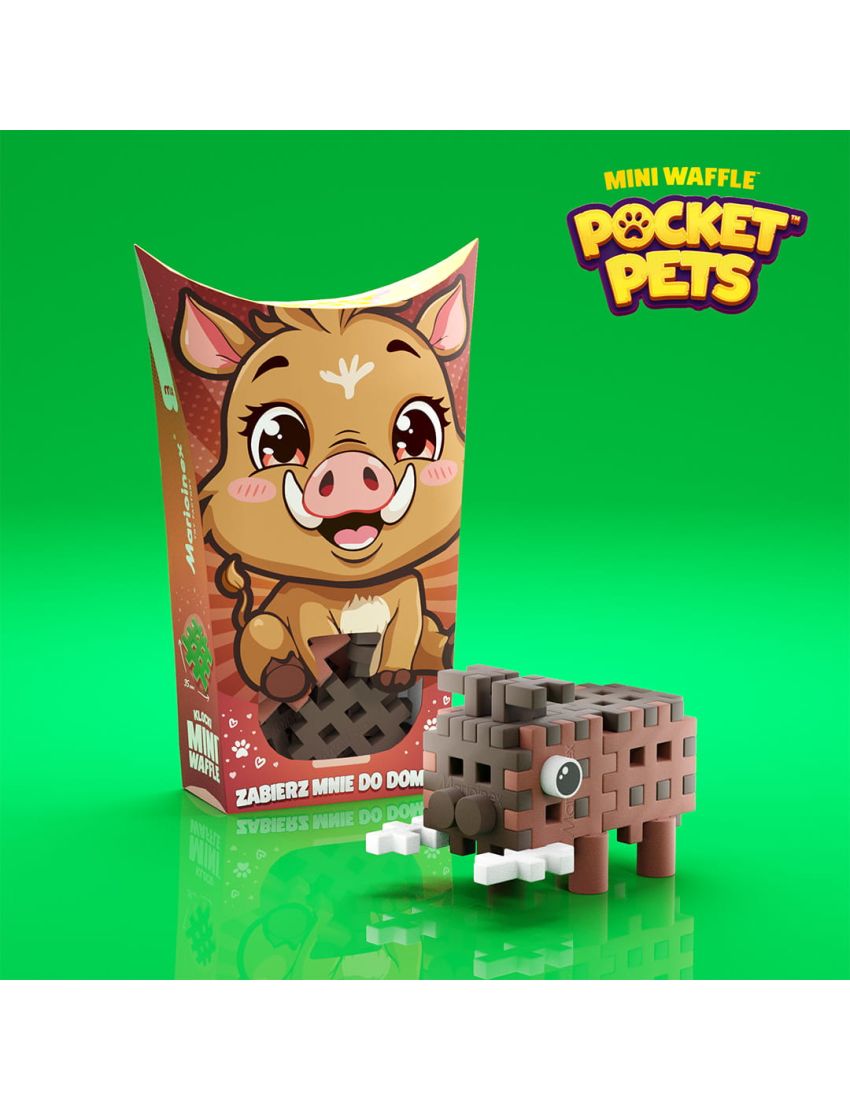 Marioinex Mini Waffle - Pocket Pets Javali