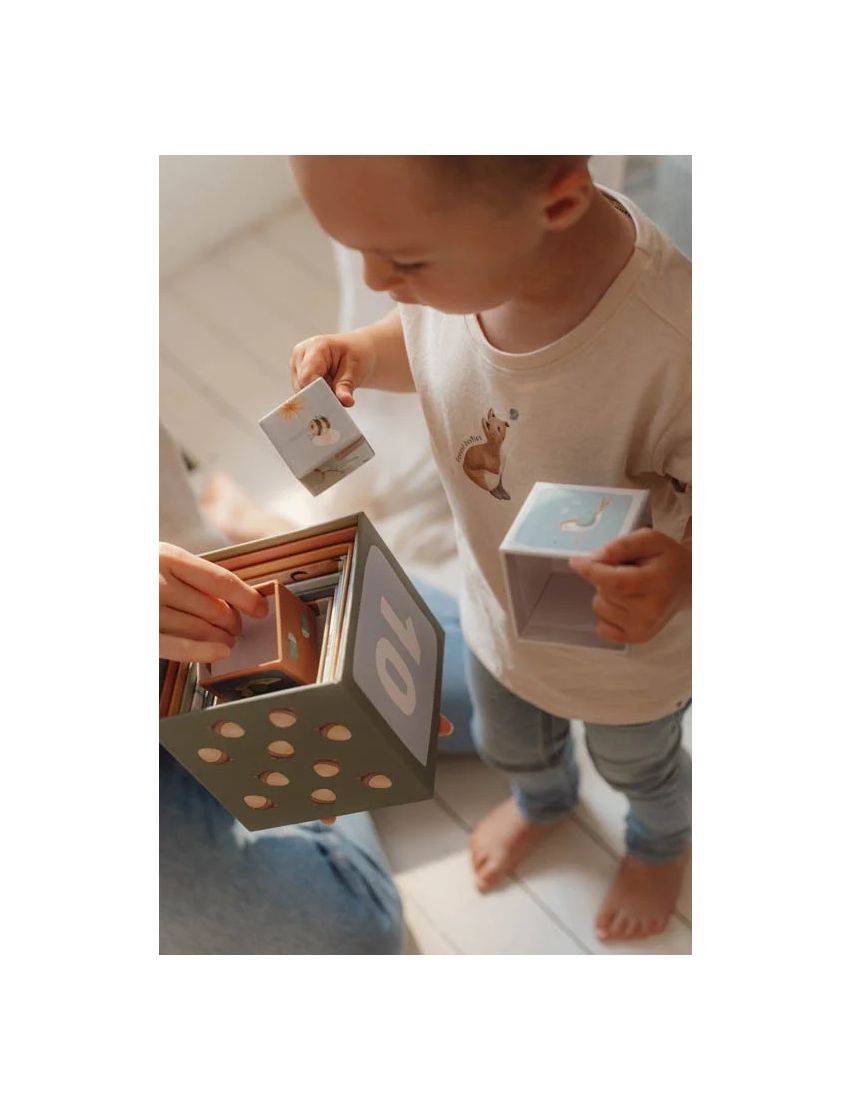 Blocos de Encaixe e Torre em Cartão – Forest Friends FSC