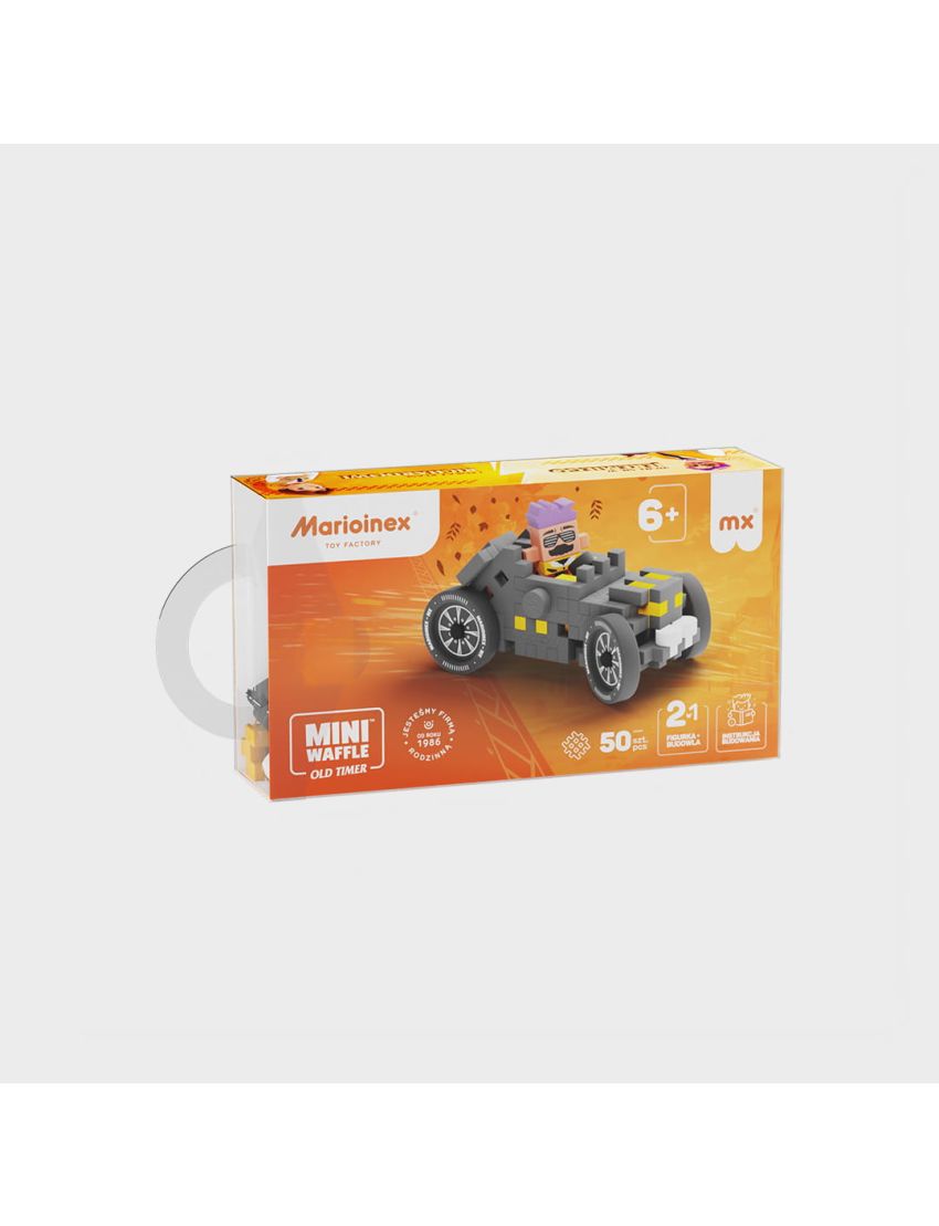 Marioinex Mini Waffle Race Car Jeremy 50 pcs