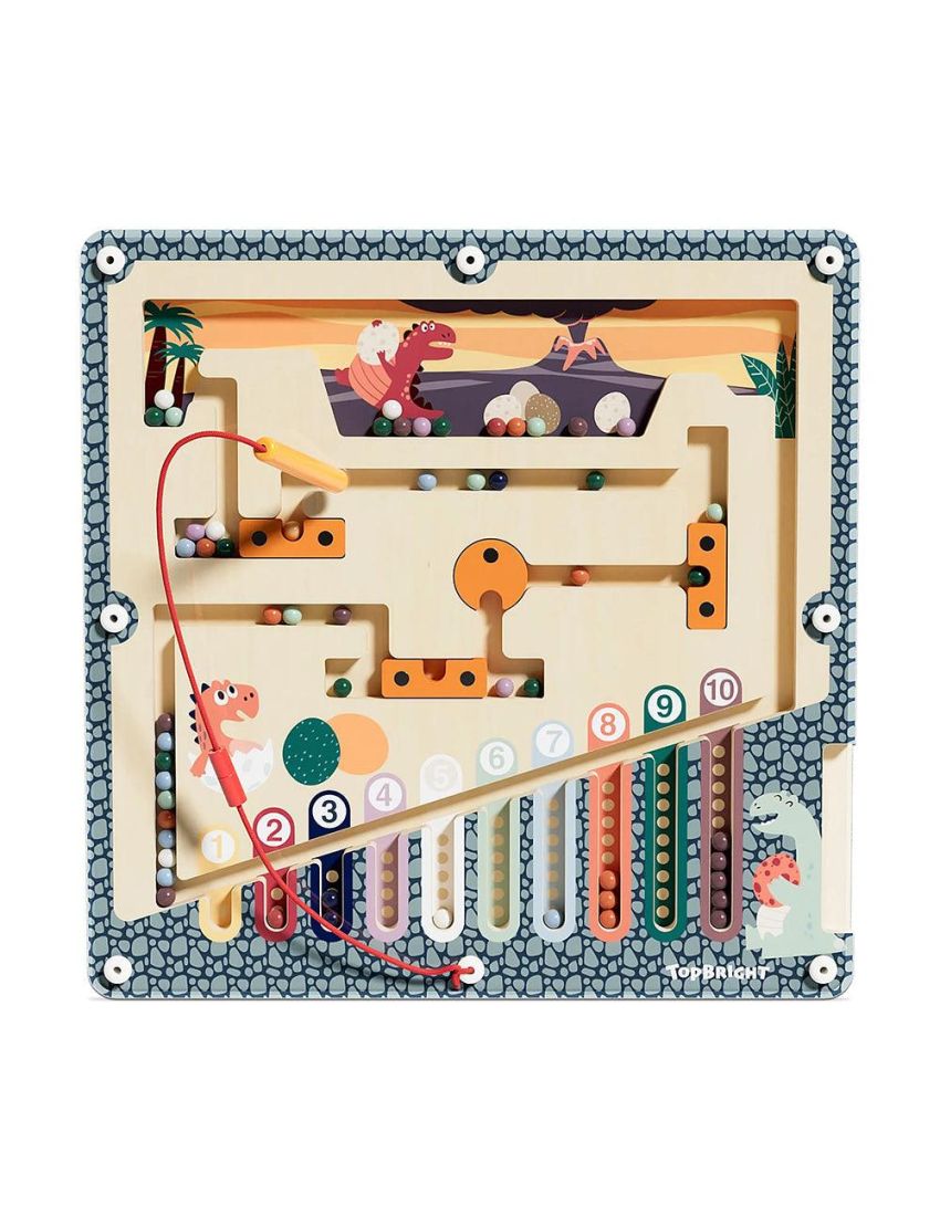 TopBright Jogo Magnético Dinossauros Eggs Maze