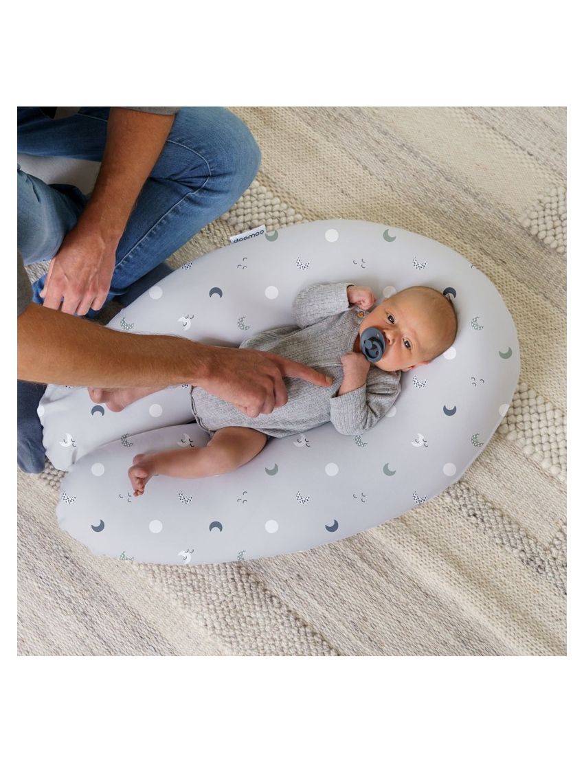 Doomoo Buddy Blue Grey Moon