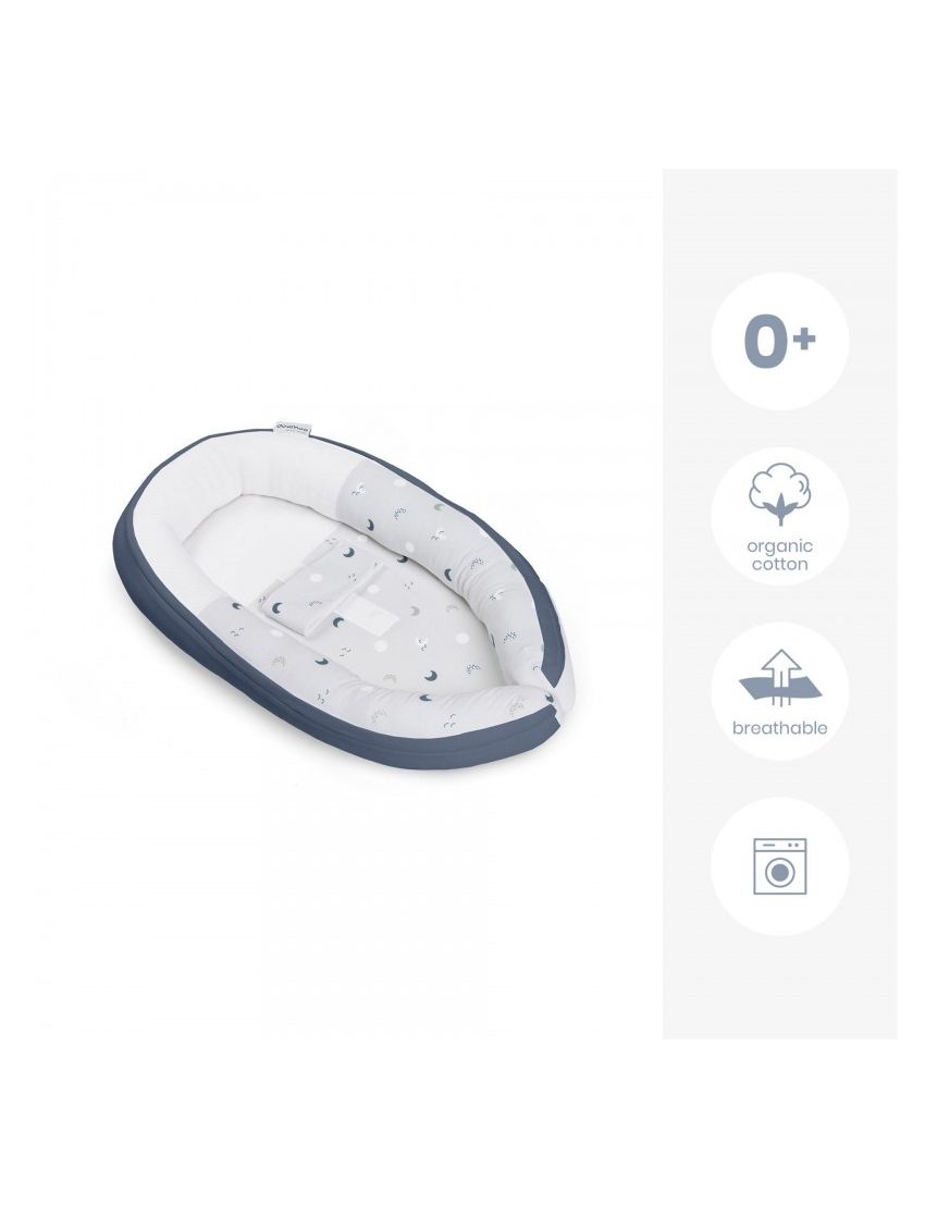 Doomoo Cocoon Blue Grey Moon