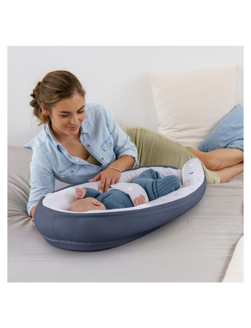 Doomoo Cocoon Blue Grey Moon