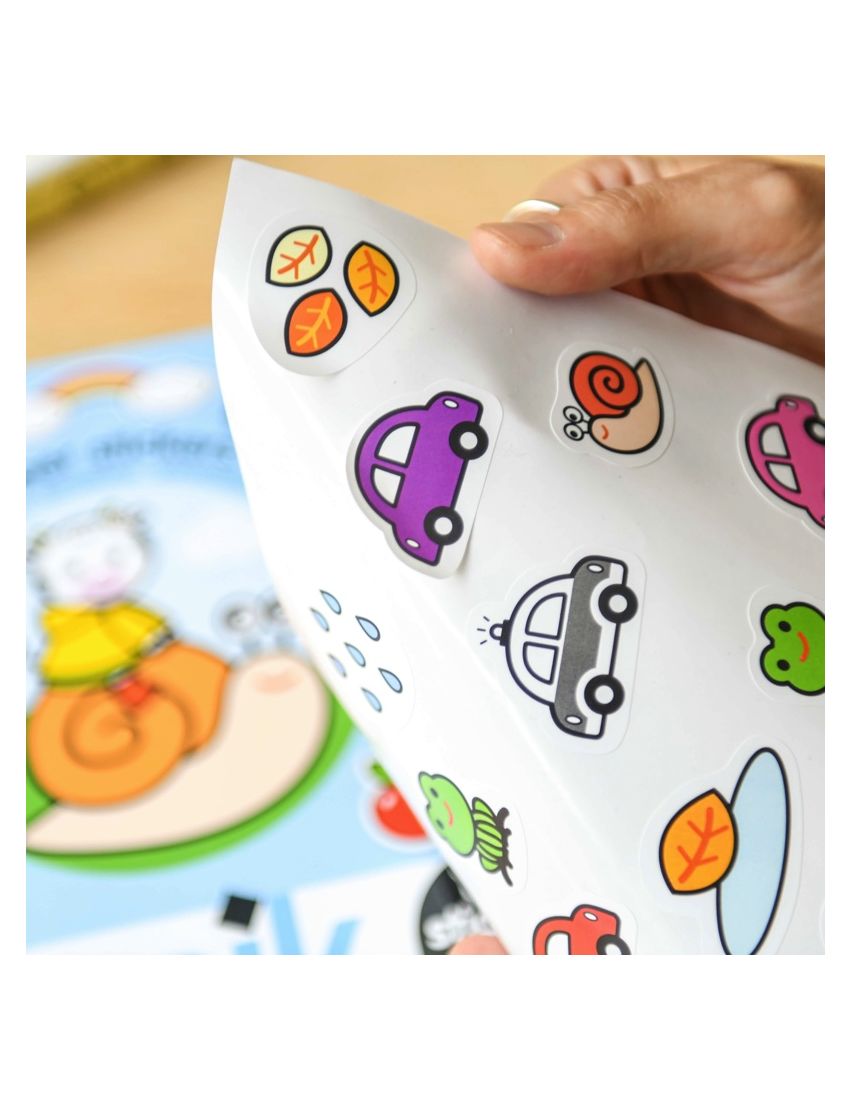 Poppik 6 Posters + 100 Autocolantes Os Animais