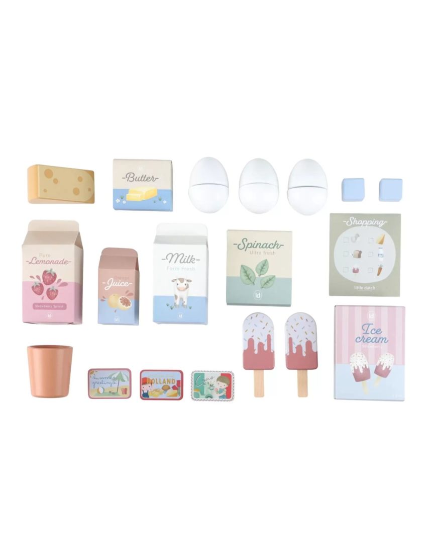 Little Dutch Frigorífico de Madeira Essentials