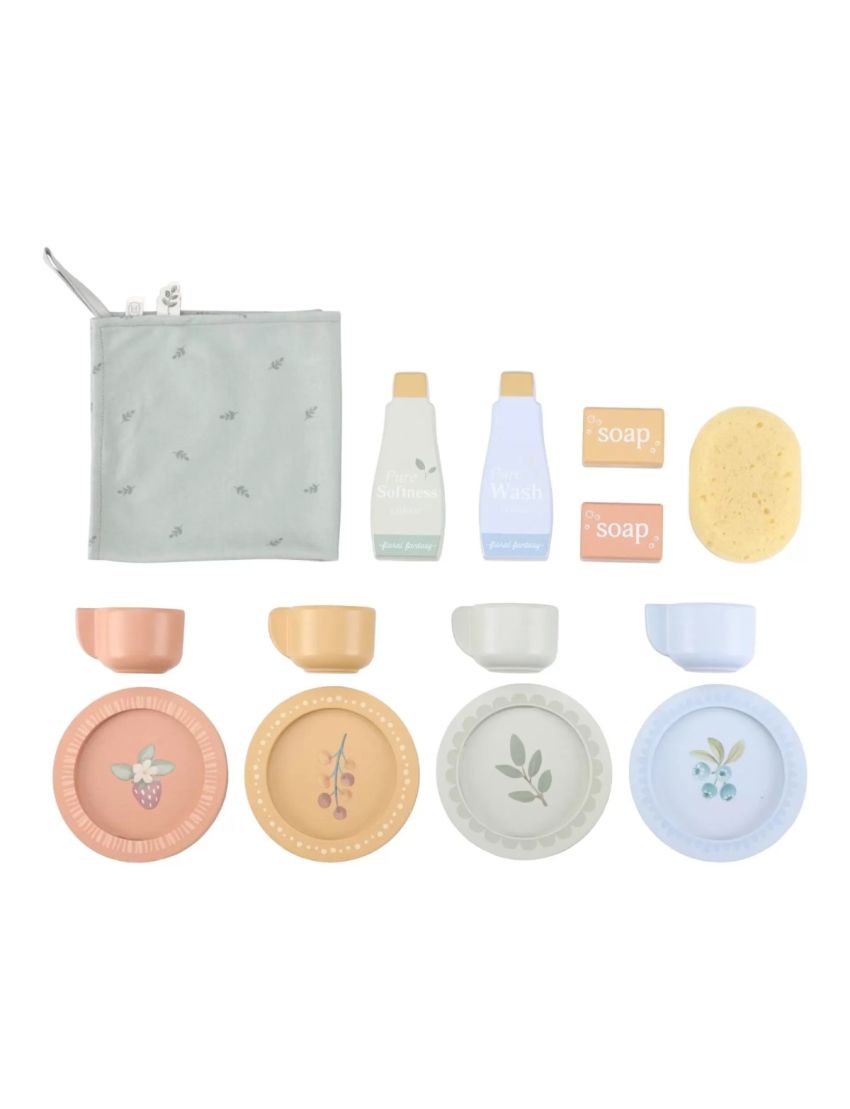 Little Dutch Máquina de Lavar Roupa de Madeira Essentials