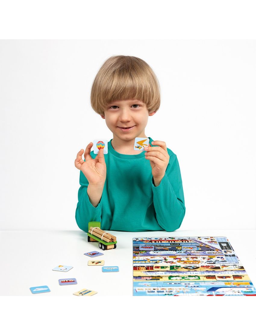 Banana Panda Puzzle + Transportes +4 Anos