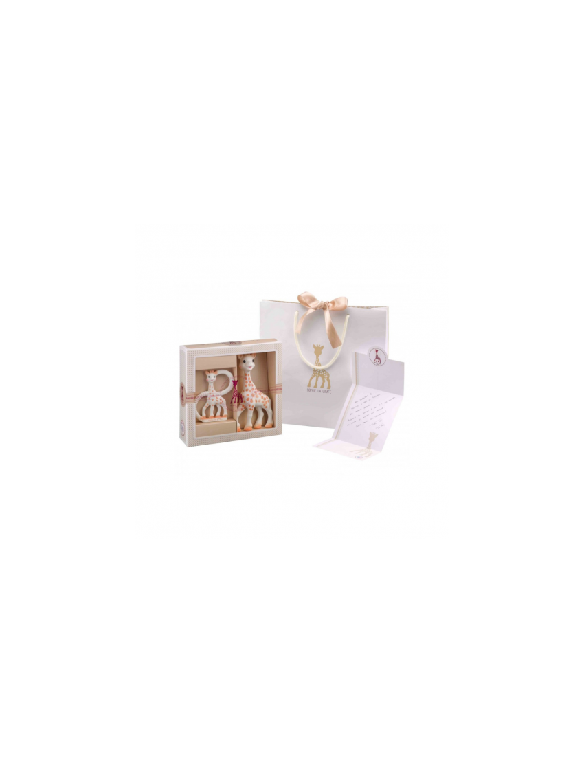 Sophie La Girafe Primeiro Conjunto + Anel Dentição