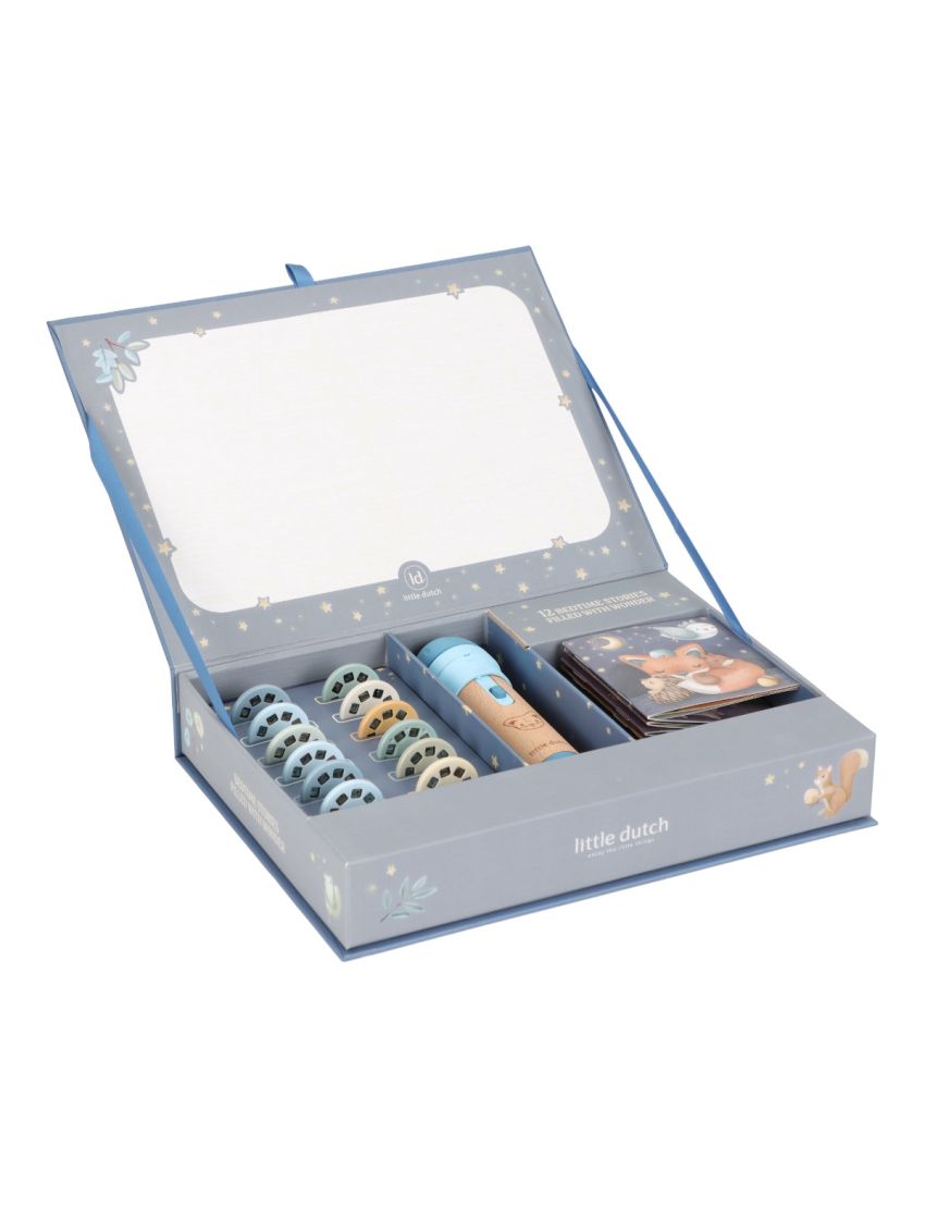 Little Dutch Lanterna Projetor de Histórias – Azul