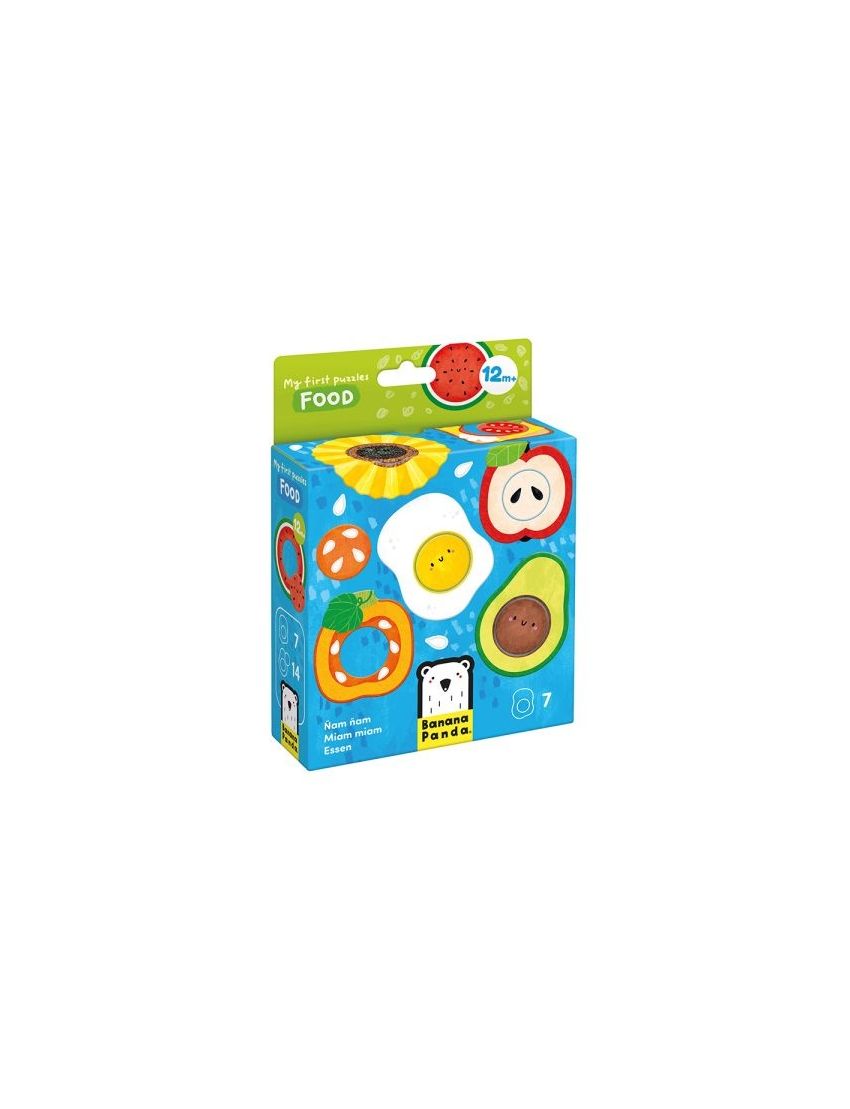 Banana Panda My First Puzzles Food +12 meses
