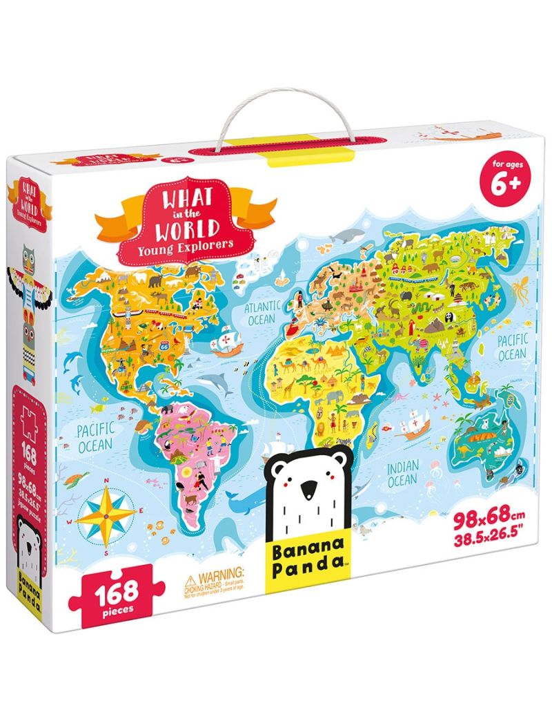 Banana Panda Puzzle O Que Há No Mundo Pequenos Exploradores