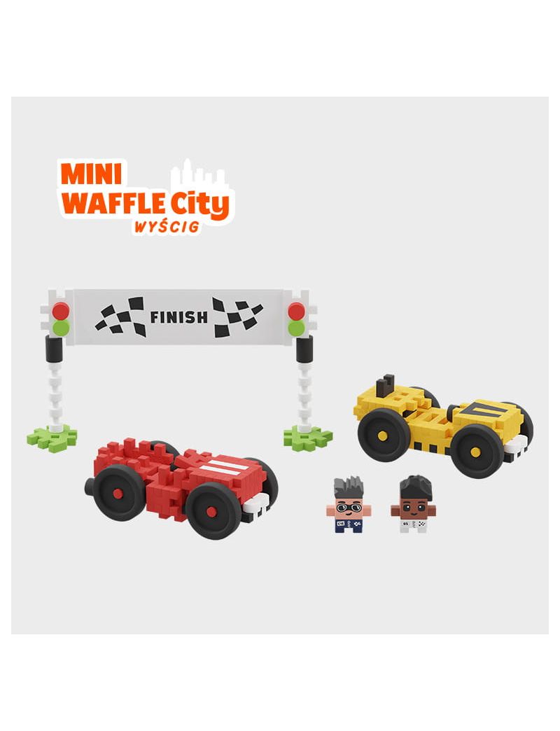 Marioinex Mini Waffle City Race 80 Pcs